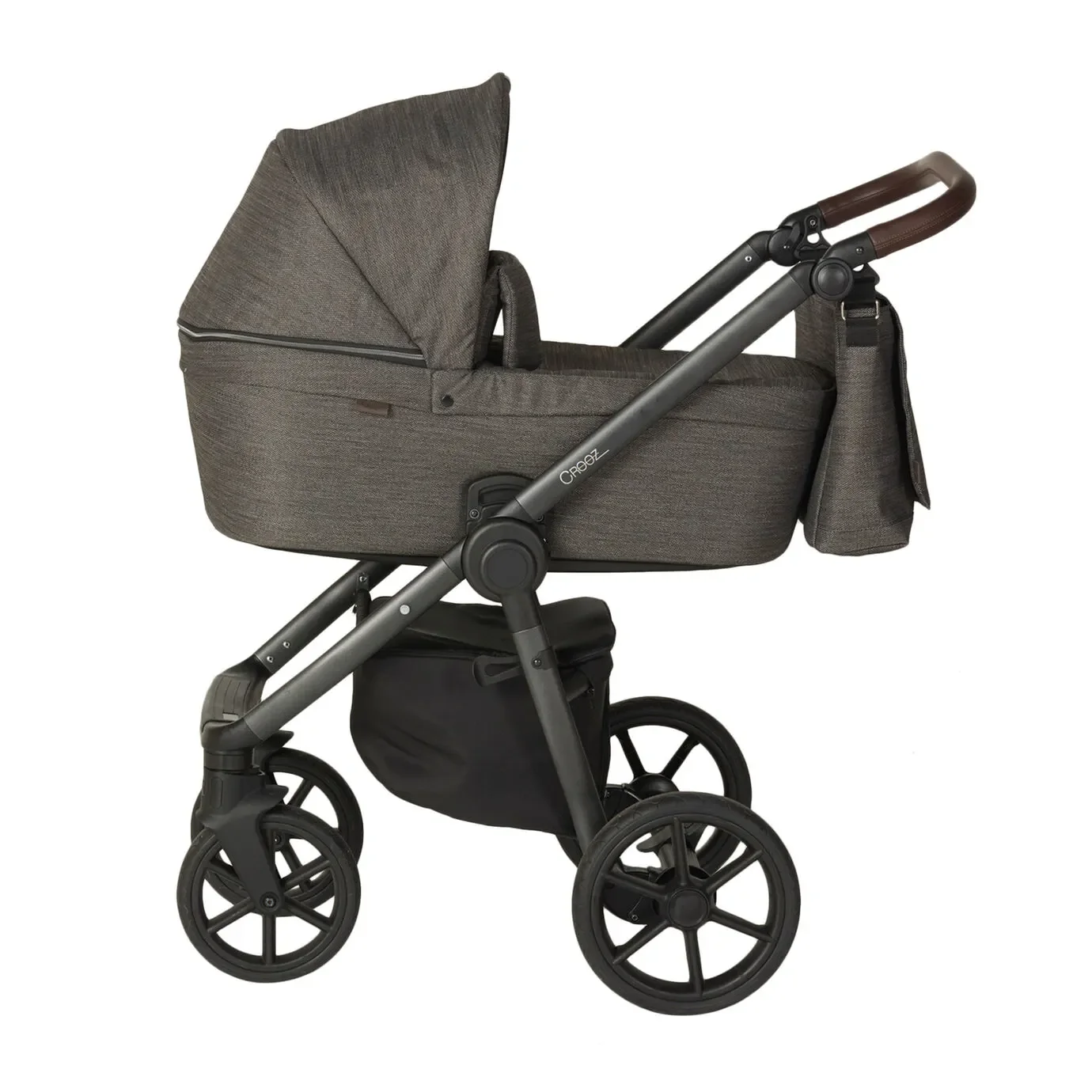 Quax Kinderwagen Crooz lI Eco, Farbe Kinderwagen: Chevron Brown