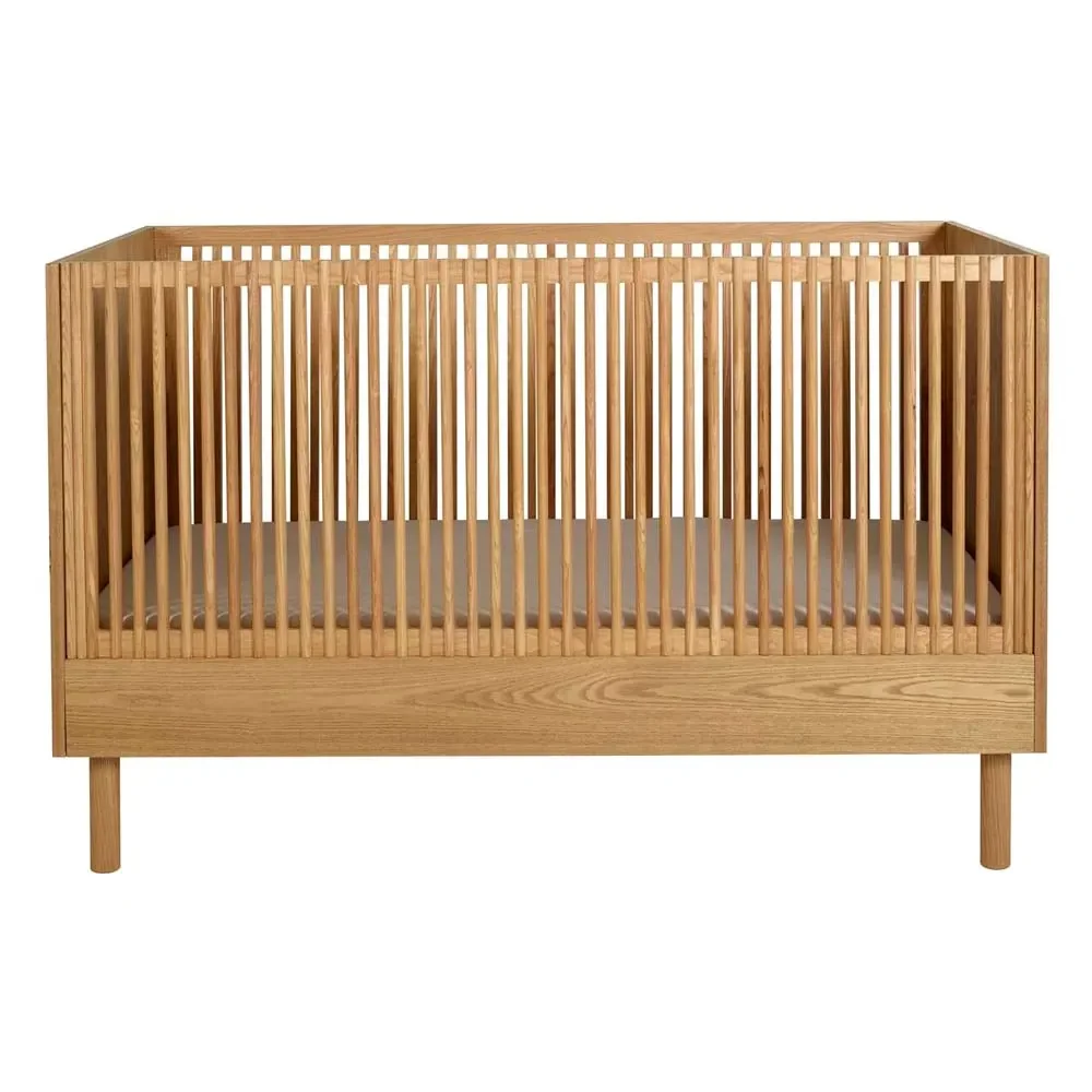 "Quax HAI NO KI Babybett umbaubar Esche natur 70 x 140 image"