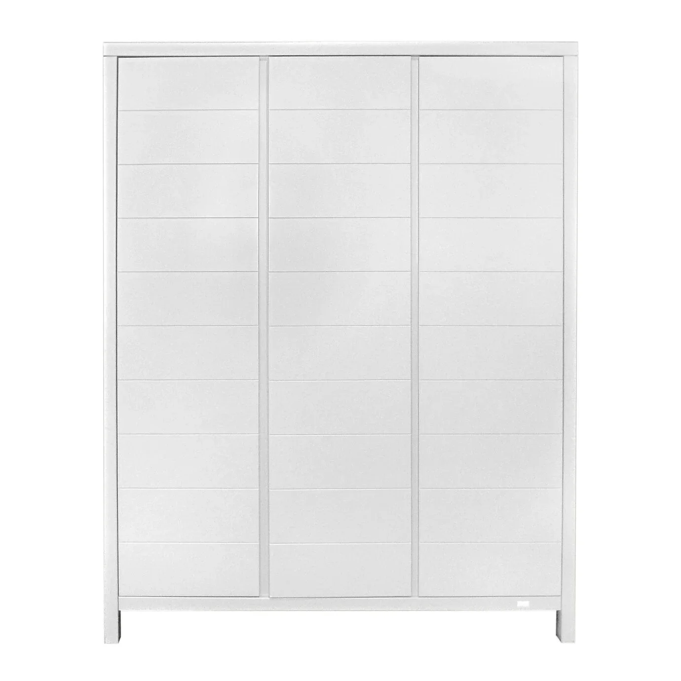 "Quax Kleiderschrank - Stripes, 3 Türen Weiß image"