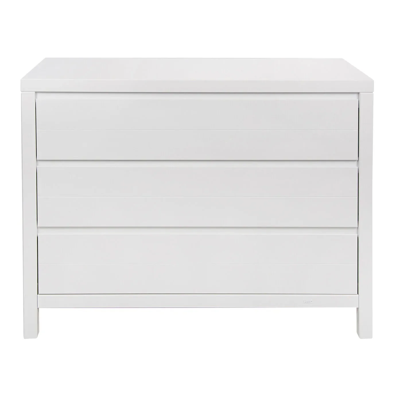 "Quax Kommode - Stripes, 3 Schubladen, Weiß image"