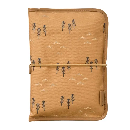 "Fresk Wickeltasche unterwegs, 25x17x3 cm, Farbe: Waldfichte gelb image"
