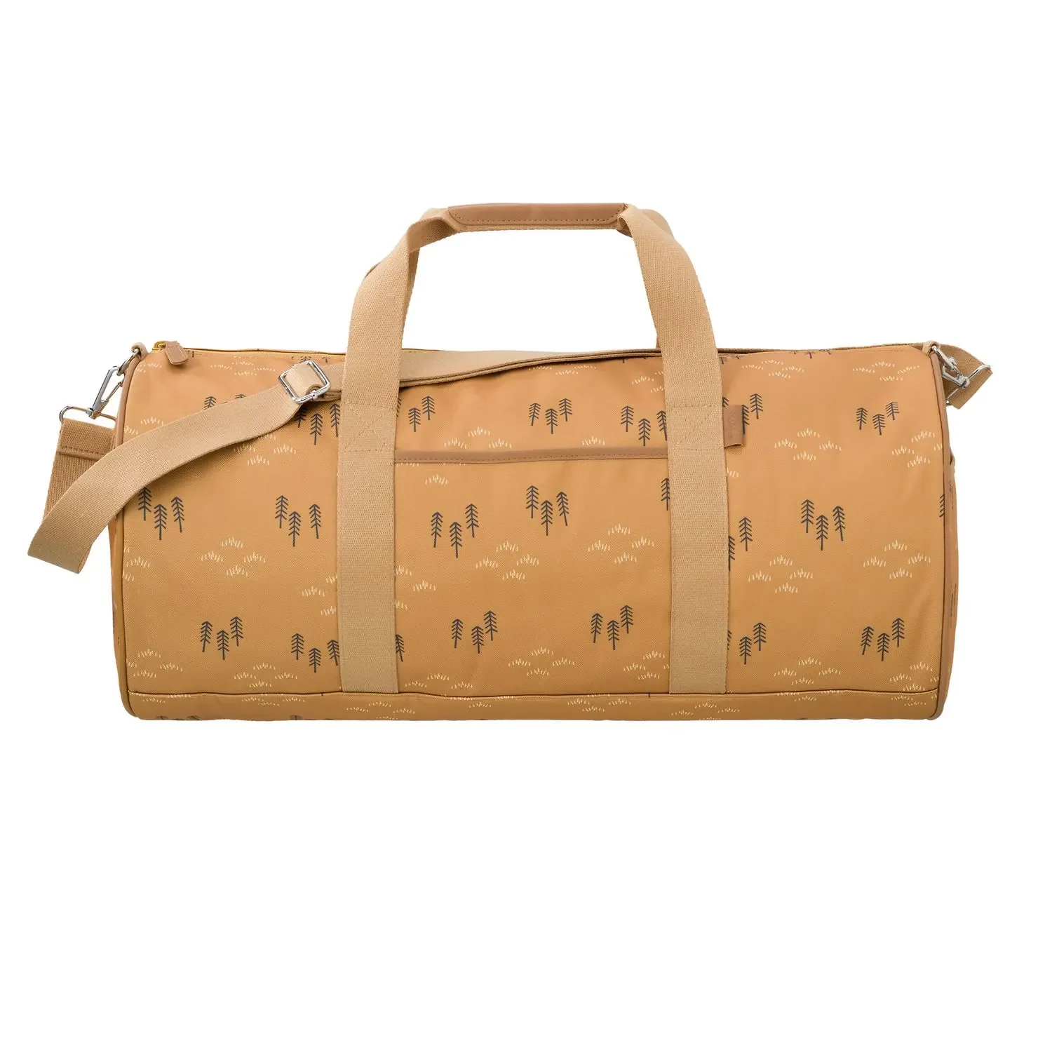 "Fresk Reisetasche, Weekender Tasche, 53 cm Ø 25 cm, Farbe: Waldfichte gelb image"