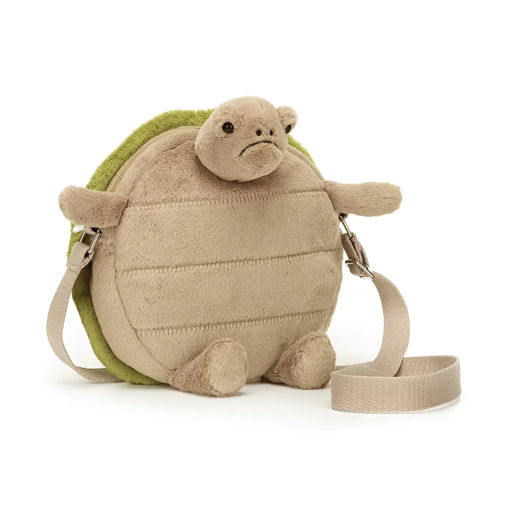 "Kinderrucksack Timmy Schildkröte, Plüschtier Rucksack für Kleinkinder, Kindergarten Tasche image"