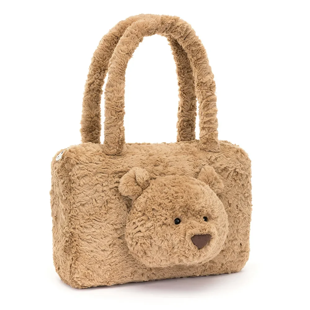 "Stofftasche Bär mit Bärenmotiv, niedliche Tragetasche image"