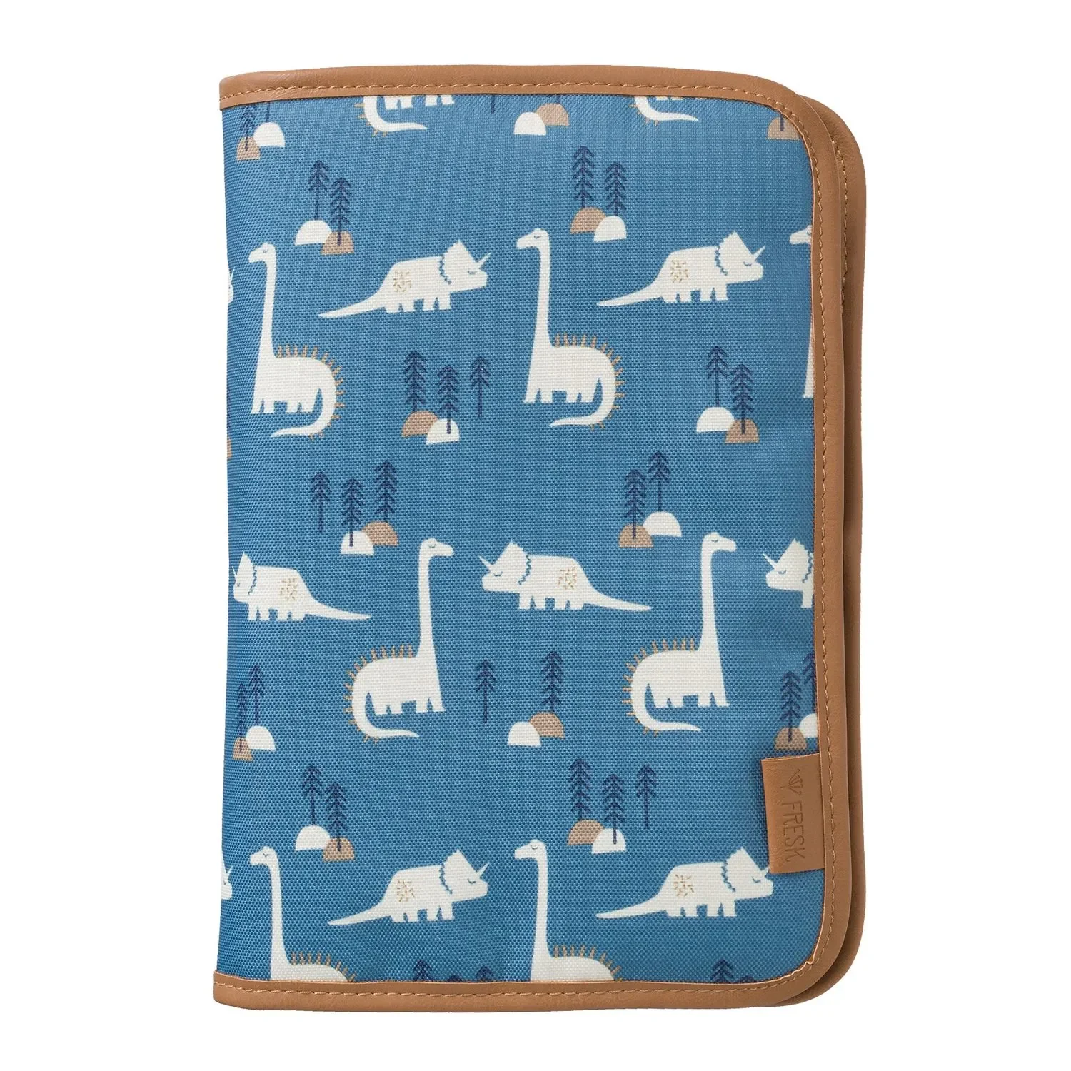 "Fresk Wickeltasche unterwegs, 25x17x3 cm, Farbe: Dino image"