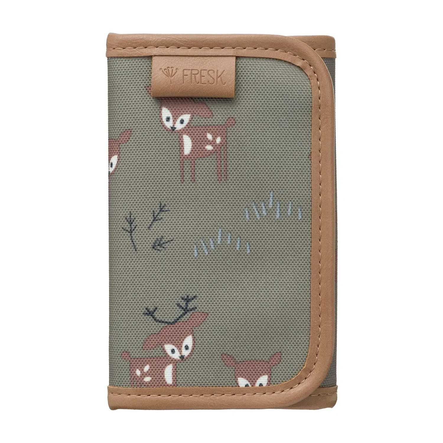 "Fresk Portemonnaie, Geldbörse, Geldbeutel für Kinder, Farbe: Hirsch oliv image"
