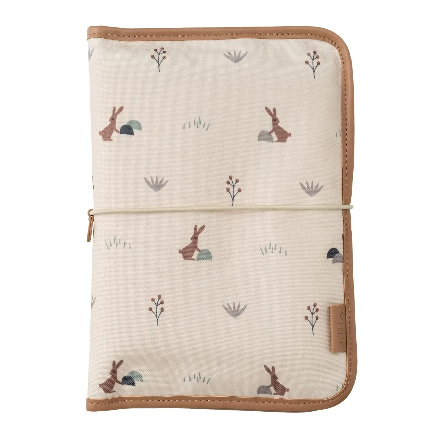 "Fresk Wickeltasche unterwegs, 25x17x3 cm, Farbe: Kaninchen Sandmuschel image"