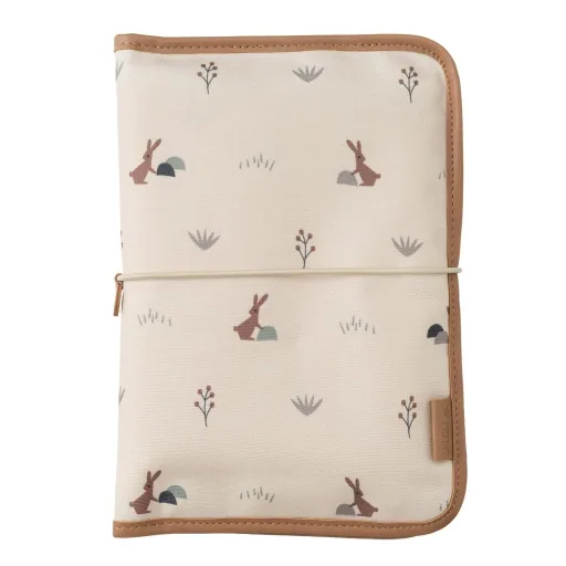 "Fresk Wickeltasche unterwegs, 25x17x3 cm, Farbe: Kaninchen Sandmuschel image"