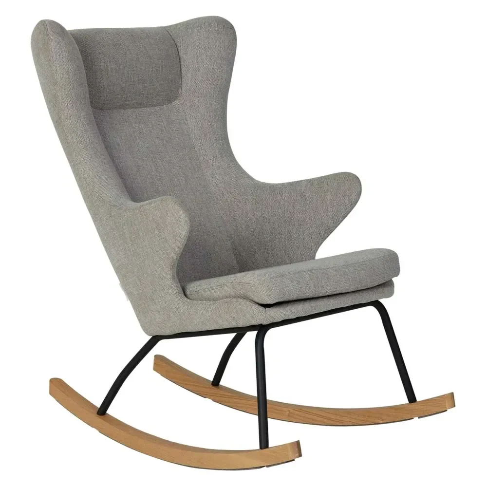 "Quax Schaukelstuhl /Stillstuhl De Luxe sandgrau image"