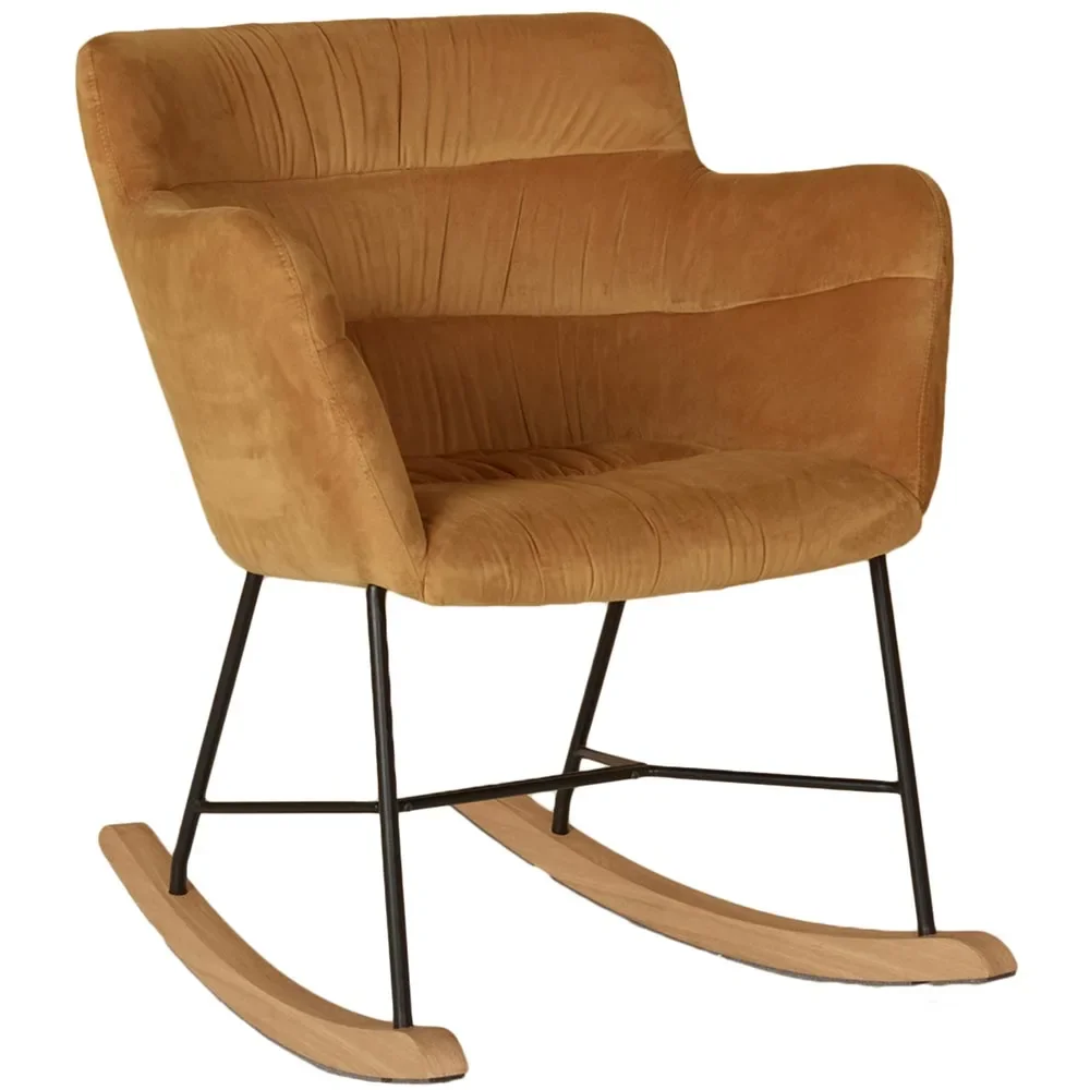 Quax Schaukelstuhl /Stillstuhl senfgelb