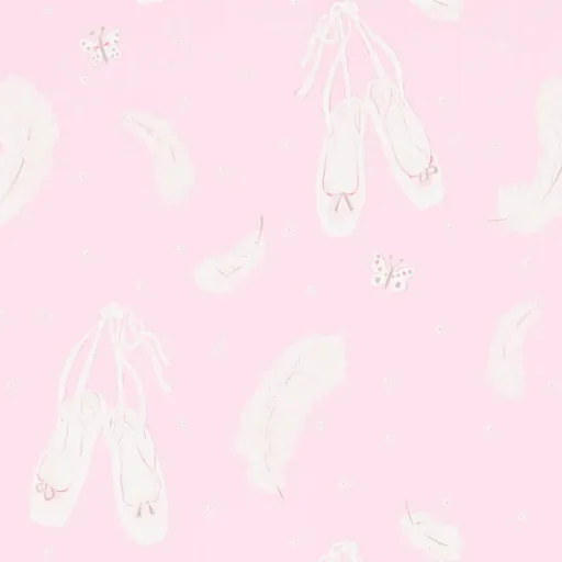 "Little Sanderson Abracazoo Tapete Ballettschuhe rosa image"