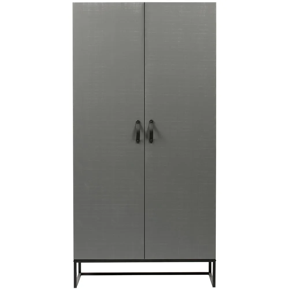 "Woood Kleiderschrank Morris lehmgrau image"