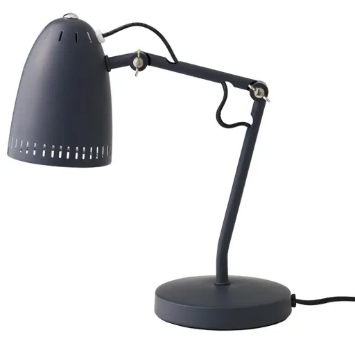 Superliving Schreibtischlampe "Dynamo 345" matt schwarz