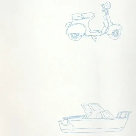 "Harlequin Tapete Autos creme image"