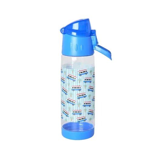 "Rice Kinder-Trinkflasche mit Auto-Print, blau, 500 ml image"