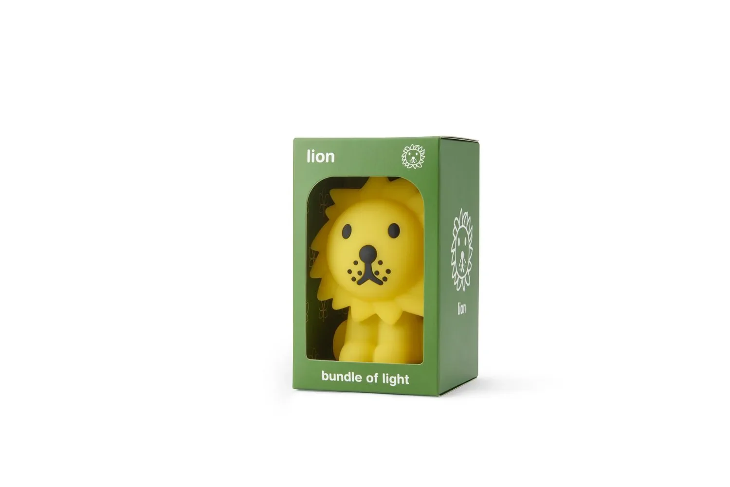 "Mr. Maria Lampe, Nachtlicht, Nachtlampe - Lion Bundle of Light, 9,3x8x12,6 cm image"