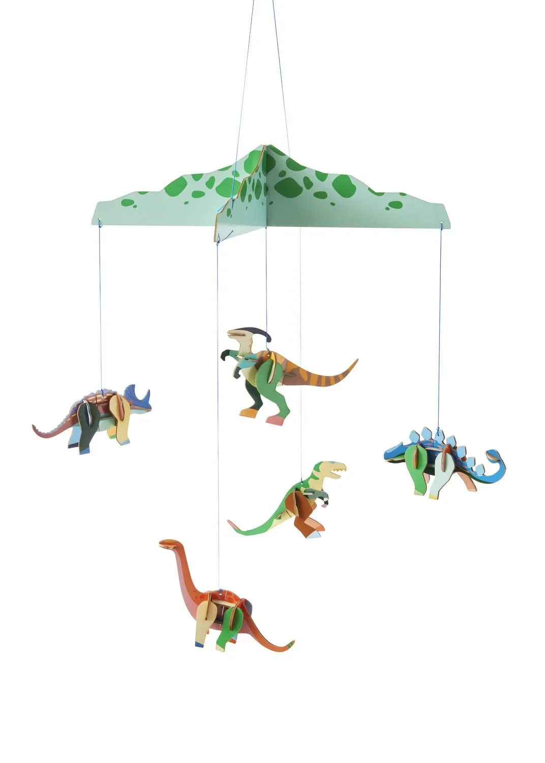 "Studio ROOF Bastel-Set, 3D Wandobjekt, Baby Mobile - Dinosaurierland image"