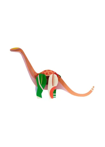 Studio ROOF Bastel-Set, 3D Wandobjekt, 3D Dekoration - Milo Diplodocus
