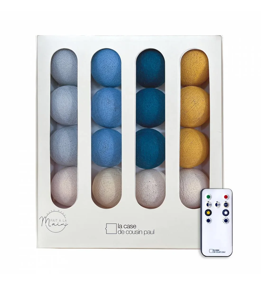 "Cousin Paul Lichterketten, Led Girlande - NUIT ETOILEE, In der Box, Blau image"