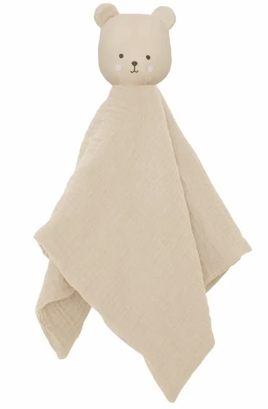 "Jabadabado Schnuffeltuch, Schmusetuch, Kuscheltuch - Teddy image"