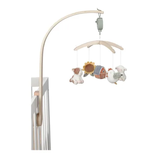 Little Dutch Baby Mobile, Mobile Babybett, Musikmobile, Little Farm