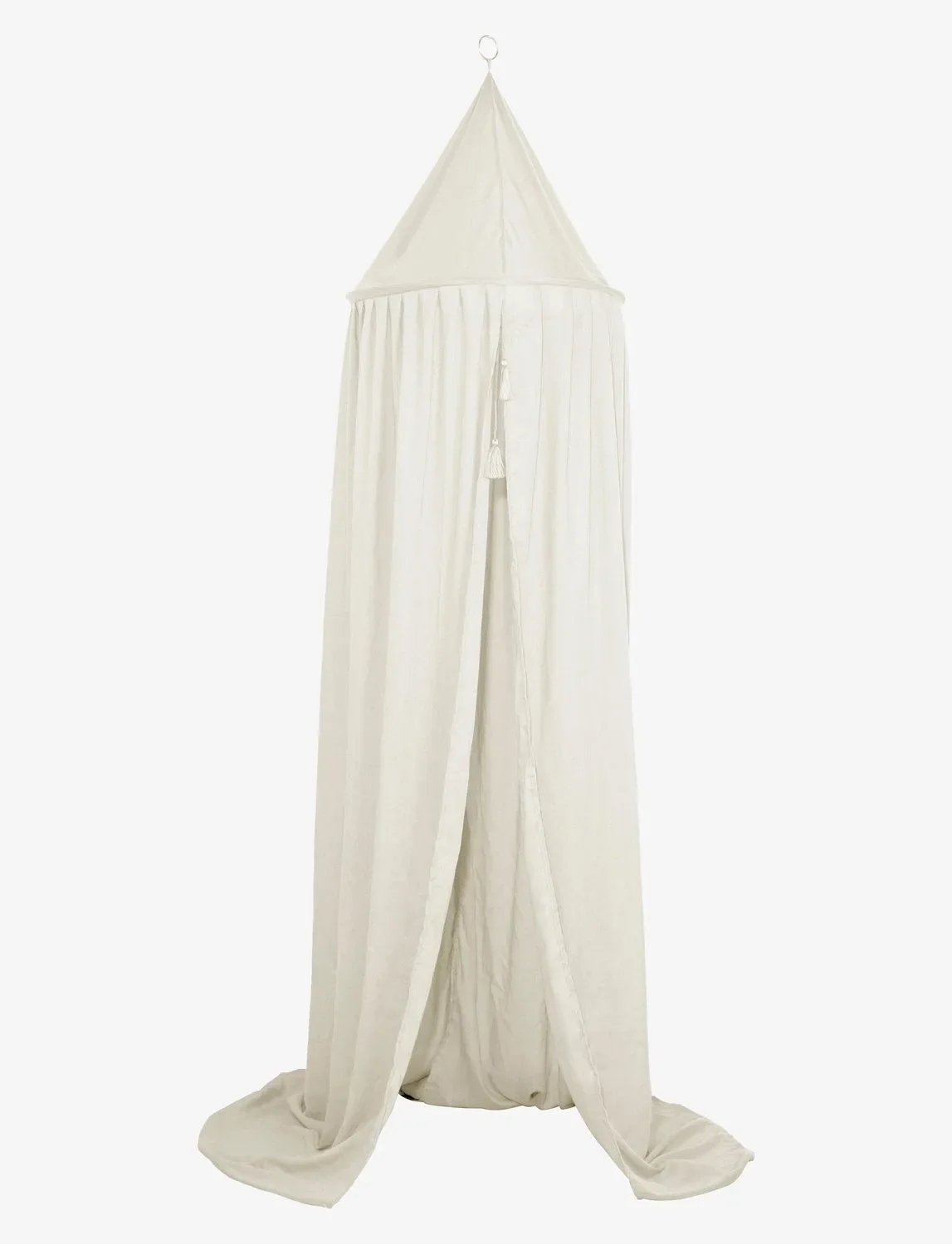 "Little Dutch Betthimmel, Baldachine - Musselin Soft White, für Babys & Kinder - Schafft eine Wohlfühlatmosphäre image"