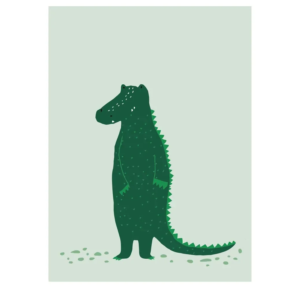 "Trixie Kinderposter Krokodil image"