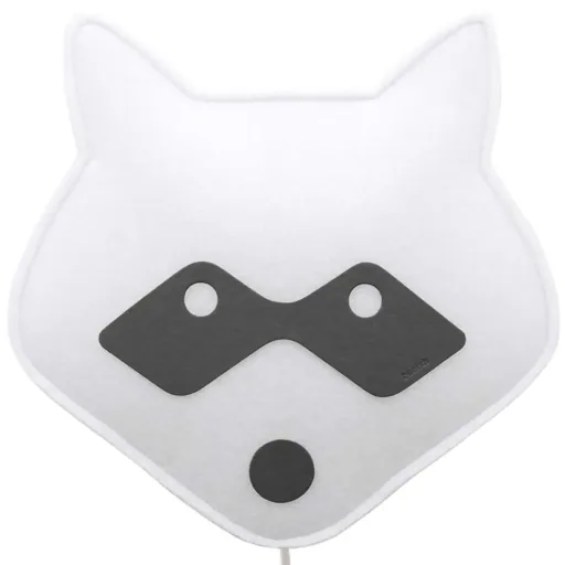 "Buokids Soft Wandlampe Waschbär schwarz image"